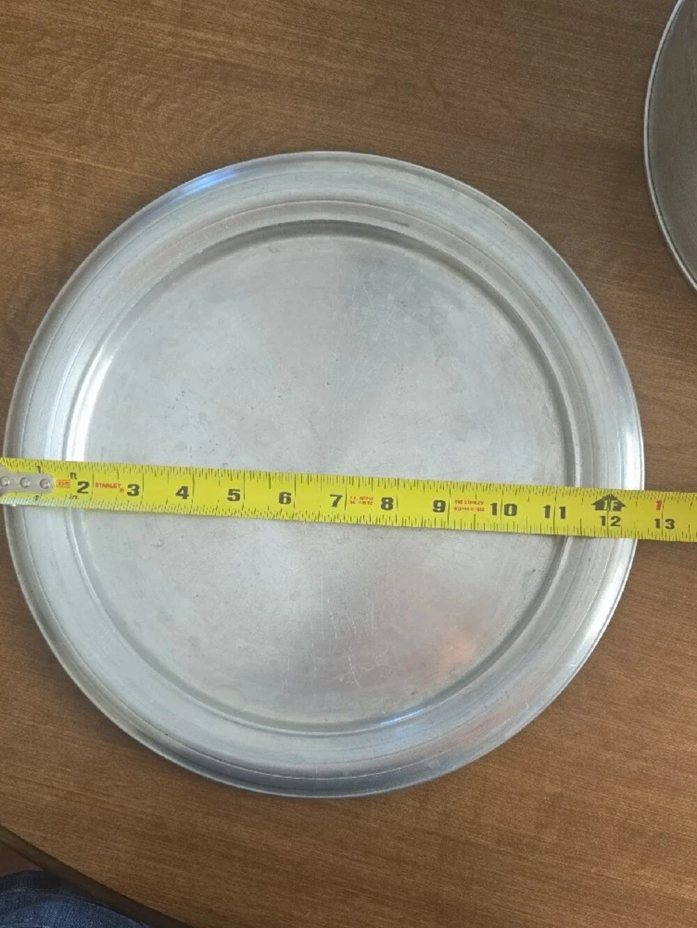 West Bebd Vintage 1950's Aluminum Covered Cake Stand with Accorn Accents